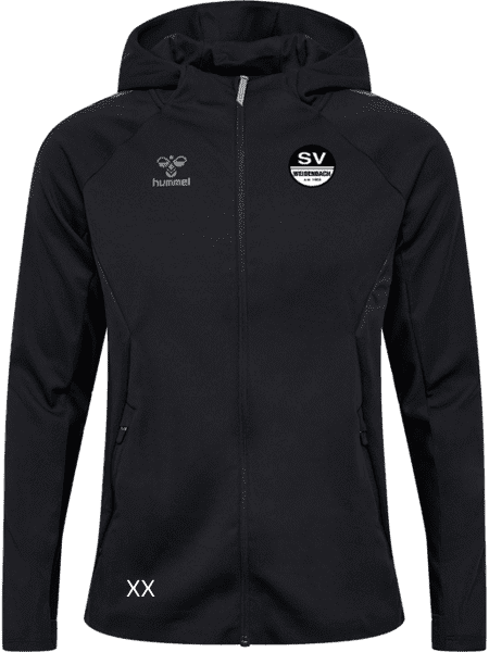Cima 2.0 Zip Hoodie / Logo + Rückendurck Zeo Solar / Initialen unten rechts 